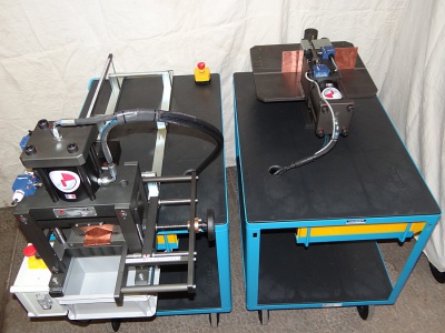 Centrale mobile de table de coupe-poinçonnage des barres de cuivre et table de pliage des barres de cuivre